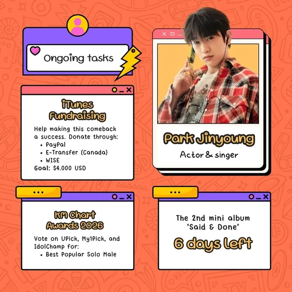Today's Most Loved Jinyoung (GOT7)