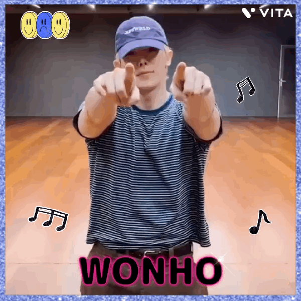 No.1 banner post of Wonho created by fans