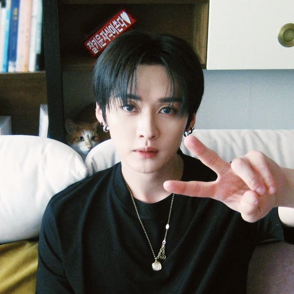Foto Populer Penuh Cinta untuk Lee Know (Stray Kids)