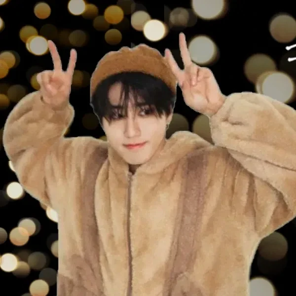 Signature photo of HAN (Stray Kids) capturing their charm