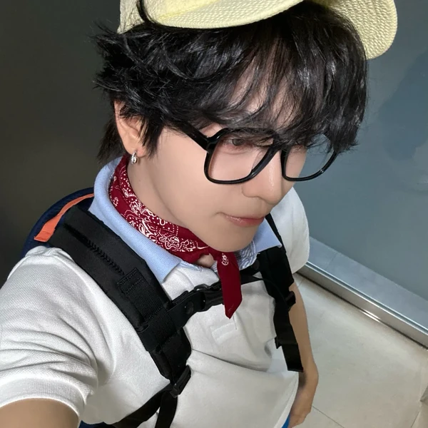Shining profile picture of He Xinlong (ALPHA DRIVE ONE) on today's Choeaedol