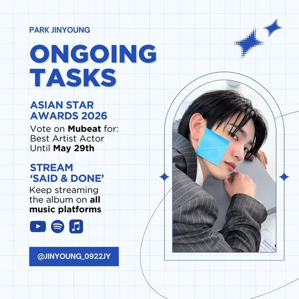 今日最も愛されたジニョン (GOT7)の姿
