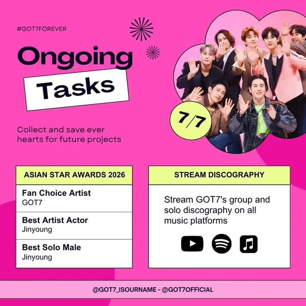 Penampilan GOT7 yang Paling Dicintai Hari Ini