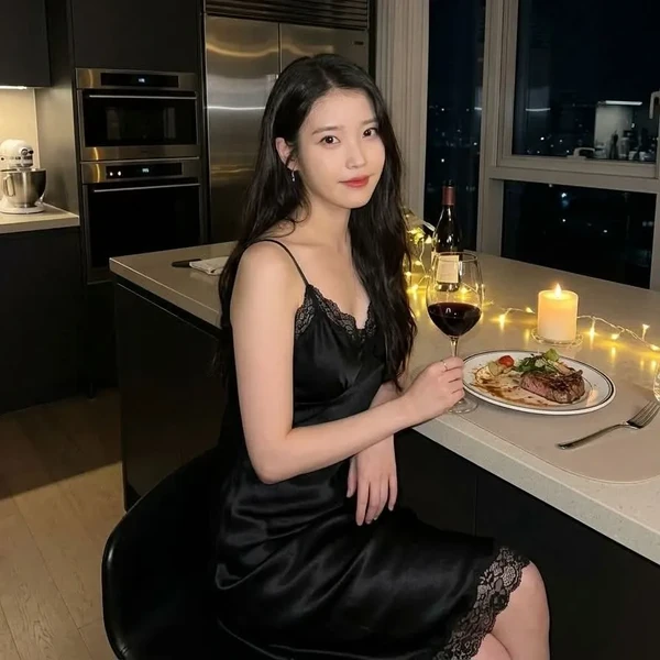 充滿粉絲愛意的IU人氣照片