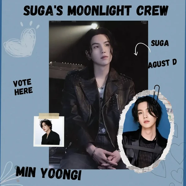 充滿粉絲愛意的SUGA (防彈少年團)人氣照片