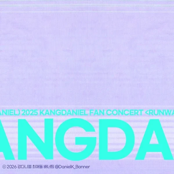 No.1 banner post of Kang Daniel created by fans