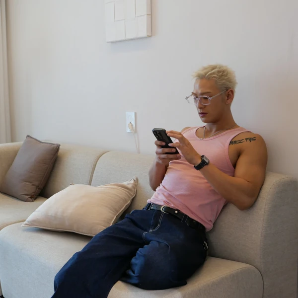Shining profile picture of Baekho on today's Choeaedol