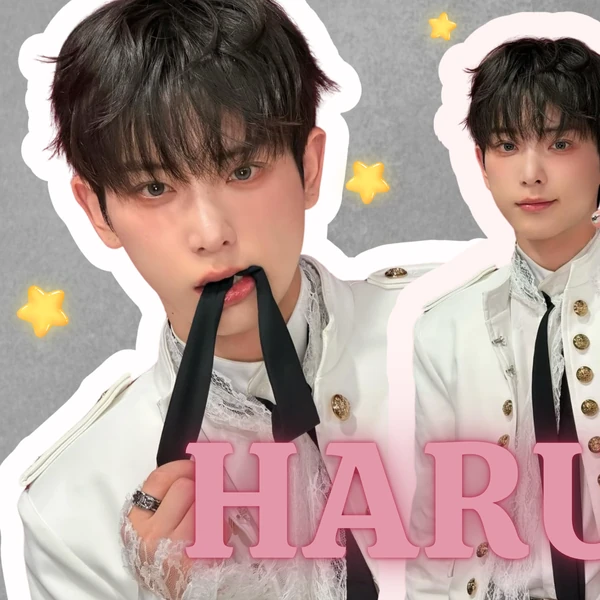 Foto perwakilan Harua (&TEAM) yang penuh pesona