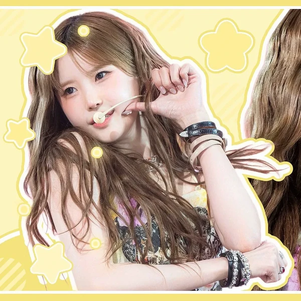 Shining profile picture of Song Hayoung (fromis_9) on today's Choeaedol
