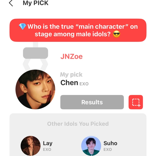 Today's Most Loved Chen (EXO)