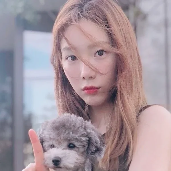 Shining profile picture of Taeyeon (Girls' Generation) on today's Choeaedol