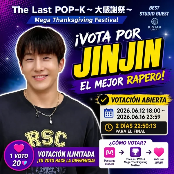 Today's Most Loved Jinjin (ASTRO)