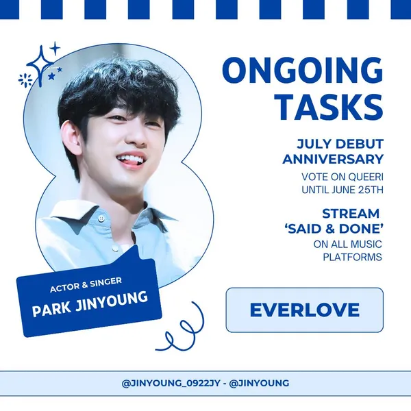 Today's Most Loved Jinyoung (GOT7)