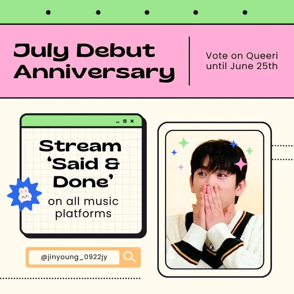 Today's Most Loved Jinyoung (GOT7)