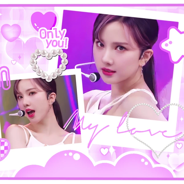 Foto Populer Penuh Cinta untuk Eunha (GFRIEND, VIVIZ)