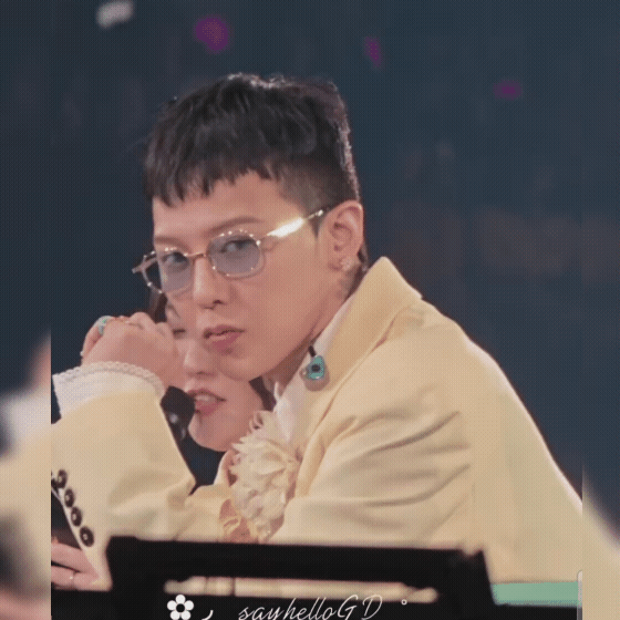 充滿粉絲愛意的G-DRAGON (BIGBANG)人氣照片